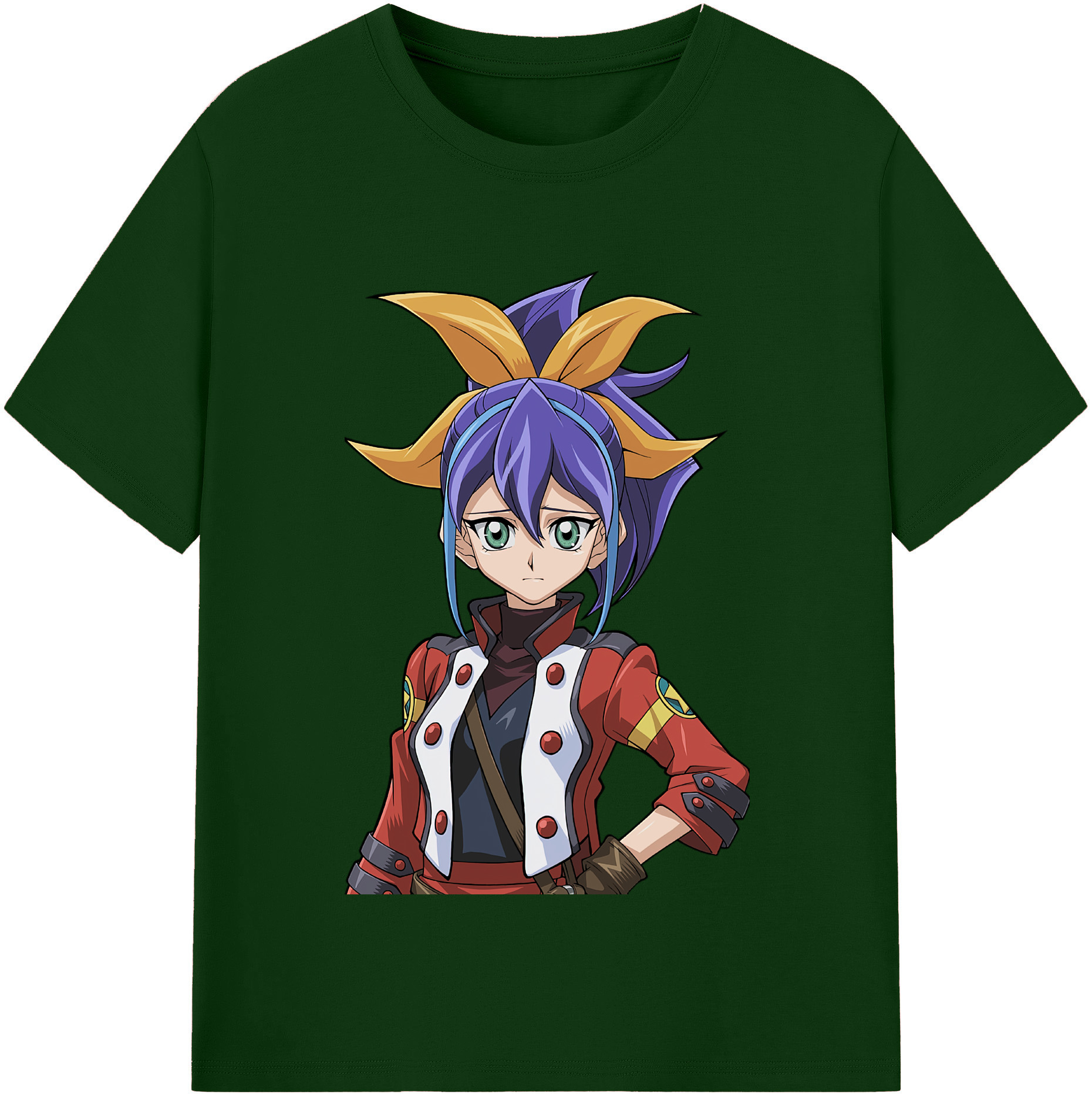 （画像用） 遊☆戯☆王 Yu-Gi-Oh! 綿100％半袖Tシャツ（フロントプリント）